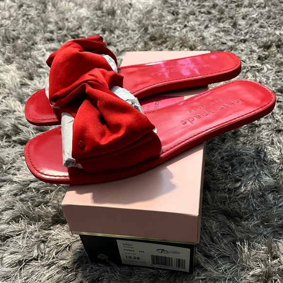 Kate Spade New York Women's Bikini slide Sandals 10.5M - Picture 3 of 7